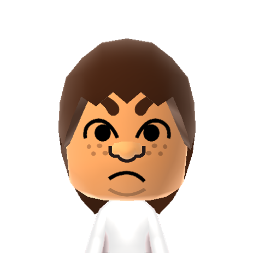 NINTENDO Mii character: a Default WaraWara Plaza Mii
