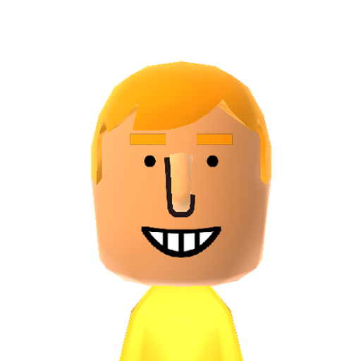YellowFlwr Mii character: Yellow (Flower) from Deltarune Chapter 5. If importing to Miitopia or Mii Creator, for the Face Paint color click the option at (7, 3).