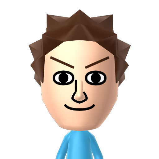? Mii character: A Mii uploaded to Check Mii Out Channel (WiiLInk)