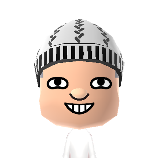 troll face Mii character preview