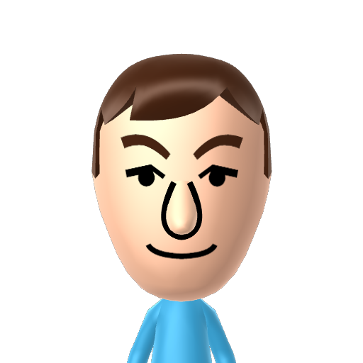 ムスコB Mii character: a Mii from Jinsei Game Wii