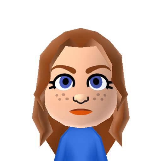 Merida Mii character: From Disney's "Brave".