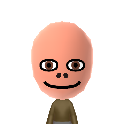 Monkey Mii character preview