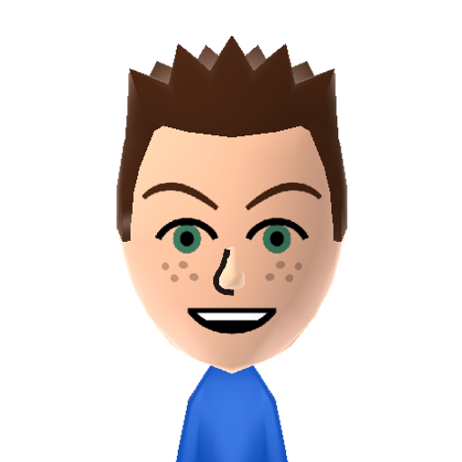 james g. Mii character: NNID: squashyboy