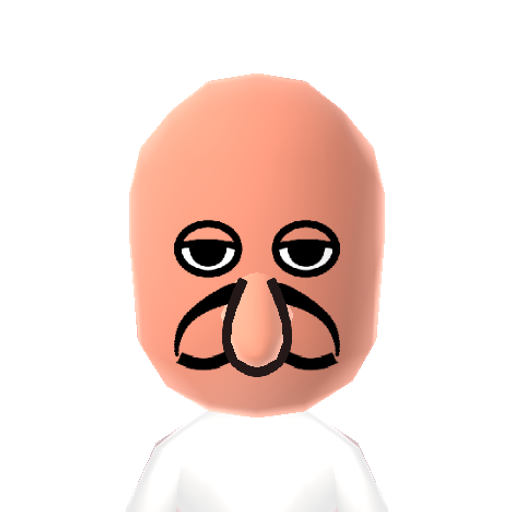 Zoidberg Mii character preview