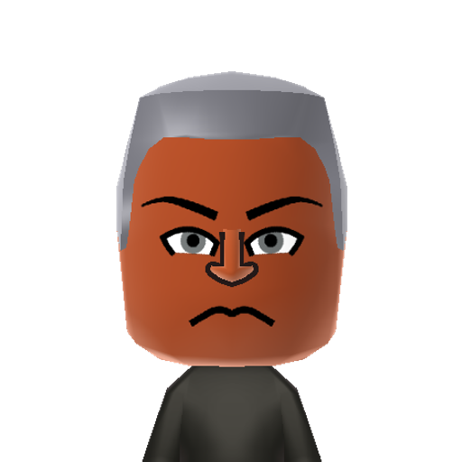 Sidewalky Mii character: A Mii from Goiky Sports Resort, a mod for Wii Sports Resort