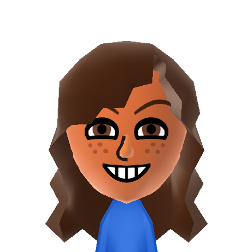 ASHANTI Mii character: NNID: BABYGIRL11274