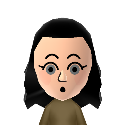 Mii61 Mii character: A Mii found in unused WaraWara files