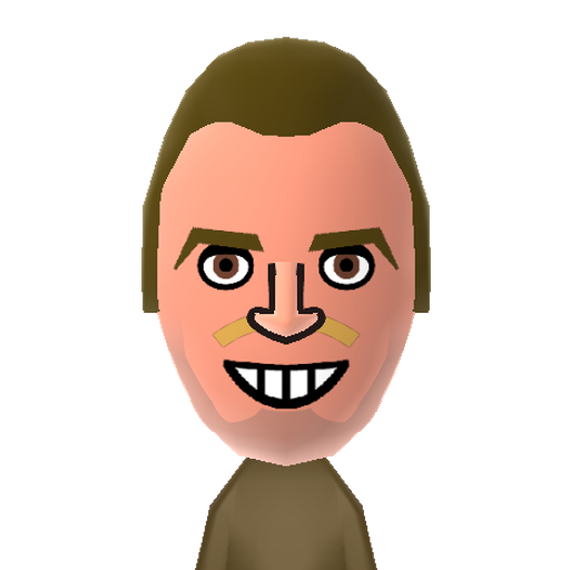 Murdock Mii character: Captain H. M. "Howling Mad" Murdock is funniest member of the a-team. He's a clinically insane pilot and the wildcard of the group. Played by Dwight Schultz on the TV series.