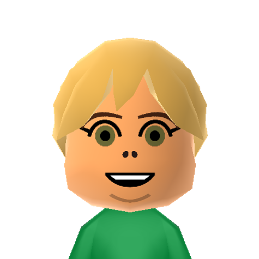 Megan Mii character: From Wii Sports and Wii Party. Standard Mii in Wii Party. An alternative version.