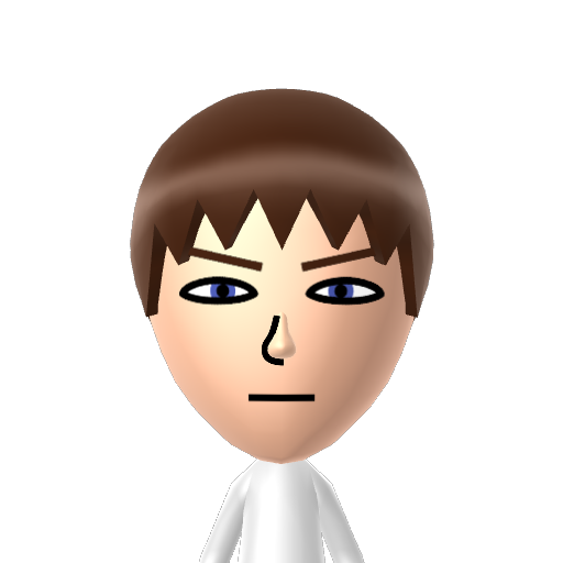 ? Mii character: A Mii uploaded to Check Mii Out Channel (WiiLInk)