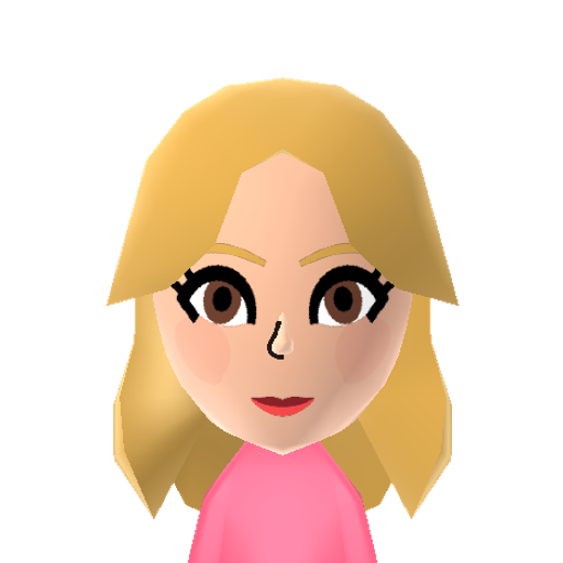 Honey Mii character: The bubbly waitress that works at BooBies from "Space Dandy".