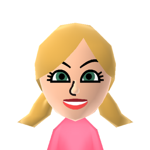 Kayla Mii character preview