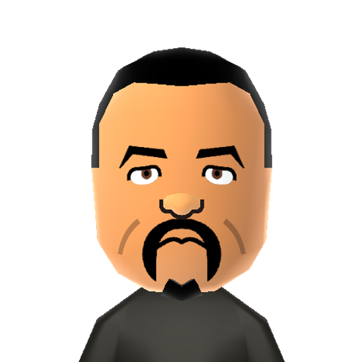 LouPizarro Mii character: Repo man from TruTV's "Operation Repo".