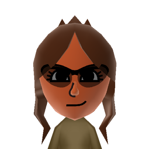 Jett Mii character: A Mii from Wii Sports Anarchy, a mod for Wii Sports