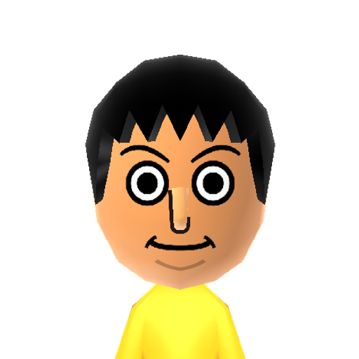 Gene Mii character preview