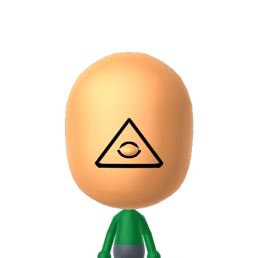Illuminati Mii character: These are extracted and derived from the Mii Central Miis from the 3DS Miitopia.
