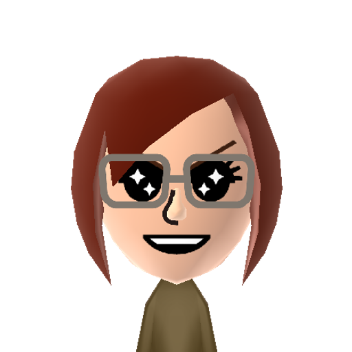 Hanji Mii character: From the anime/manga "Attack on Titan".