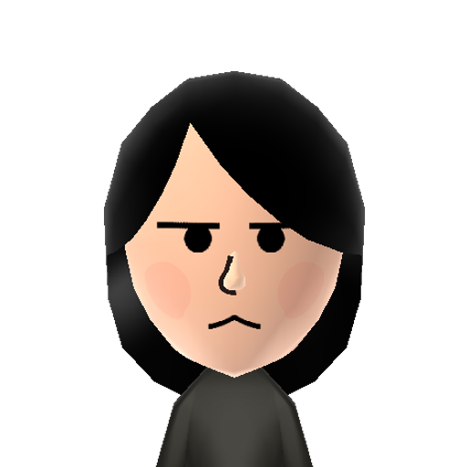 Ayumi Mii character: A Mii from You Play Motion, a mod for Wii Play Motion.