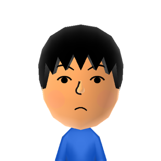 だってぃー Mii character: NNID: Pkuminn