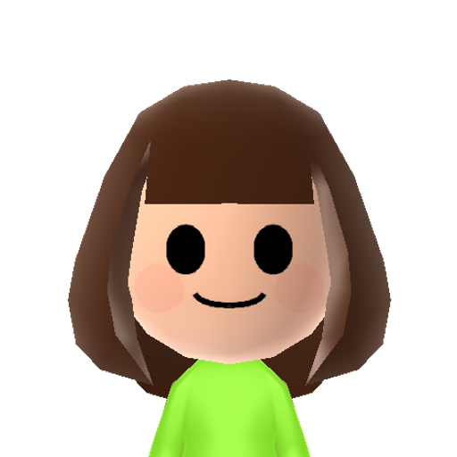 Chara Mii character preview