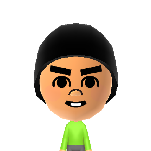 Xiaojian Mii character preview