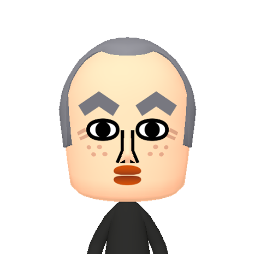 犍犌犑犐犎猼獂猻猺獀 Mii character: This Mii is from the Switch SDK as a SampleDB Mii.