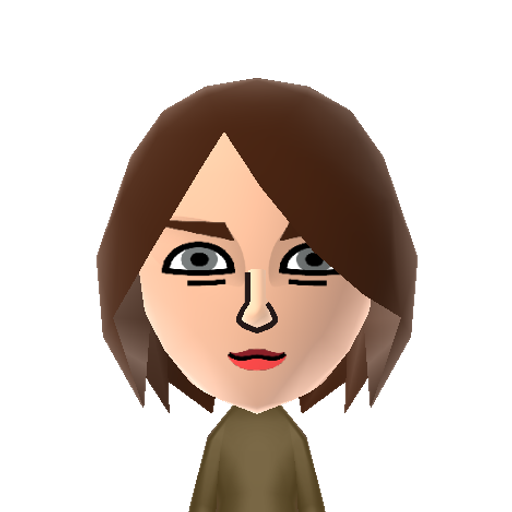 Arya Mii character: From "Game of Thrones". Played by Maisie Williams.