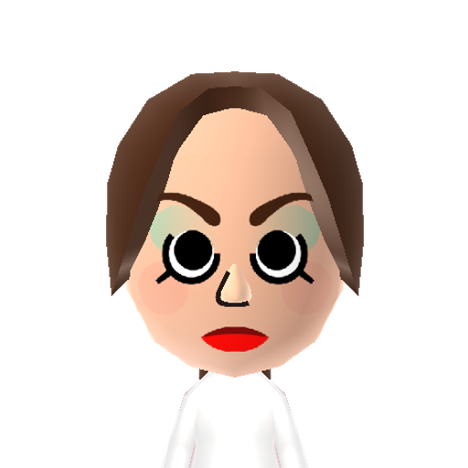 Mii38 Mii character: A Mii found in unused WaraWara files