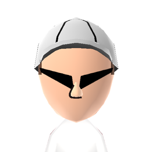Bro Mii character: The hard to pin down older brother/Ectobiological father of Dave Strider from "Homestuck".