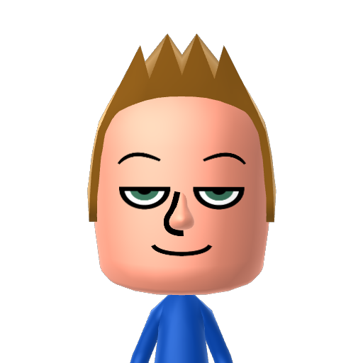 Topher Mii character: from Total Drama Miis QR Codes [@michellemagnuson5108]