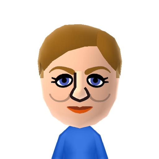 Hillary Mii character preview