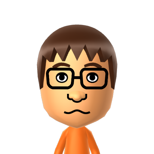 さいとうさん Mii character: a Happy Hammerin' Staff Mii