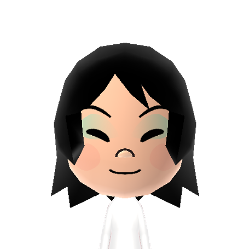 Noodle Mii character: Cartoon musician and lead guitarist of the virtual band, Gorillaz. Created by Damon Albarn and Jamie Hewlett.