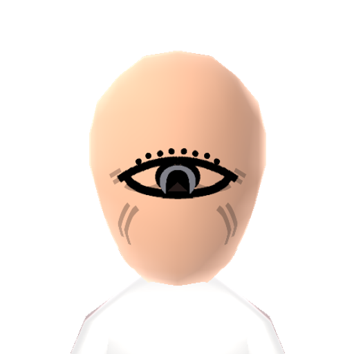 Eye Mii character preview