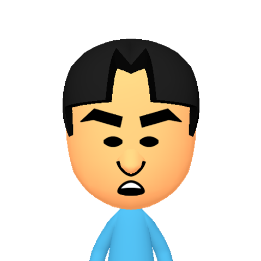 no name Mii character: This Mii is from the Switch SDK as a SampleDB Mii.