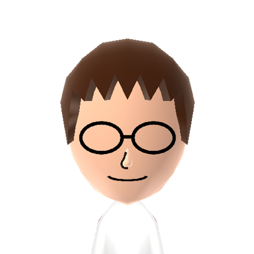 Madfather Mii character: A character from the game "Mad Father"