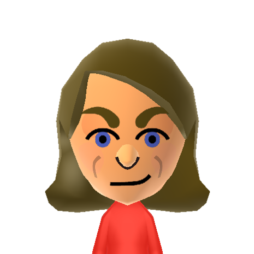 NINTENDO Mii character: A Mii found in unused WaraWara files