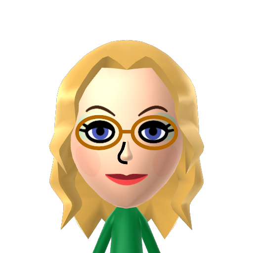 Chrissy Mii character: A Mii from Wii Sports Resort: Meme Squad, a mod for Wii Sports Resort