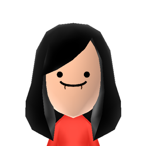 Marceline Mii character: These are extracted and derived from the Mii Central Miis from the 3DS Miitopia.