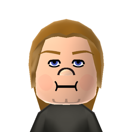 corey Mii character: From History Channel's show "Pawn Stars"