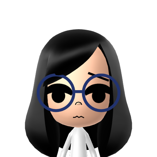 LonelyGirl Mii character: These are extracted and derived from the Mii Central Miis from the 3DS Miitopia.