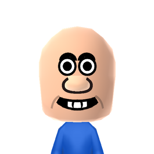 Wallace Mii character preview