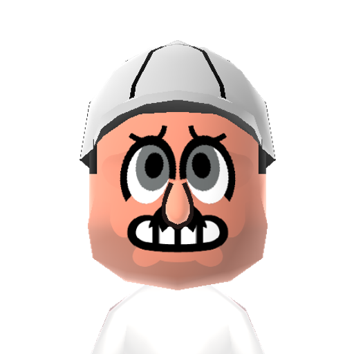Peppino Mii character: (Source: https://www.reddit.com/r/tomodachilife/comments/1dbbvmv/)