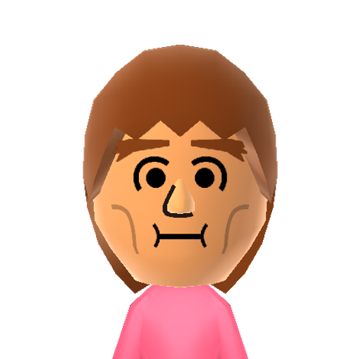 NINTENDO Mii character: A Mii found in unused WaraWara files