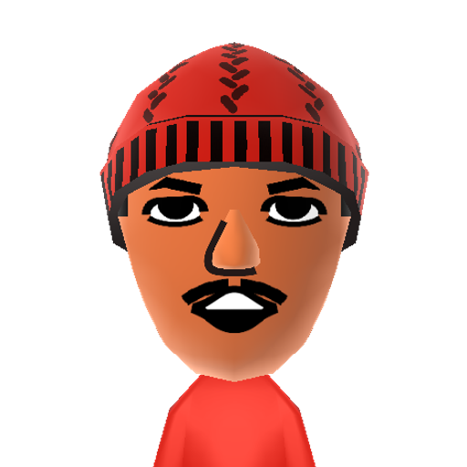 Antoine Mii character preview