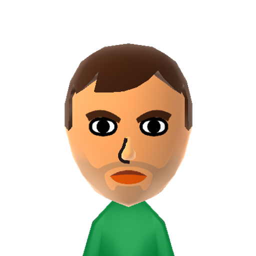 Hussie Mii character preview