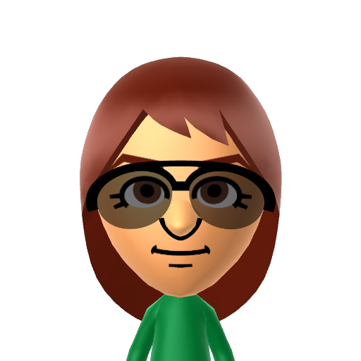 Afra Mii character: from Wii Fit/Plus + Wii Fit U CPU Mii QR Codes! [@MythicalWolfYT]