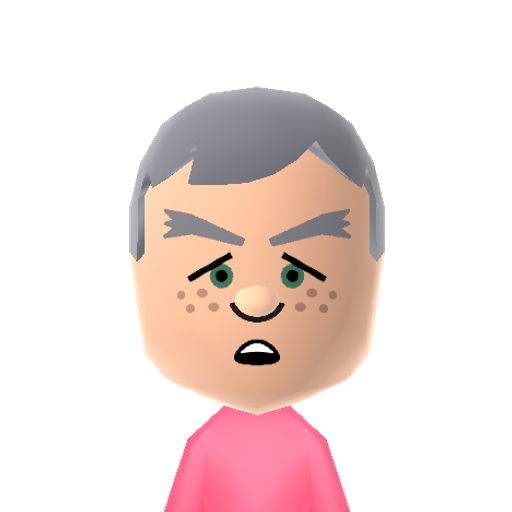 Liam Mii character preview