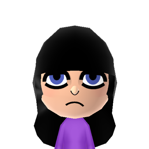 Stocking Mii character: From the anime "Panty & Stocking with Garterbelt"